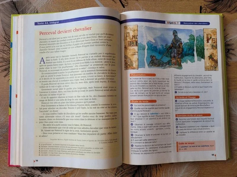 TextoCollège 5e - French - Student Book - Edition 2001 - French in Season – photo 6